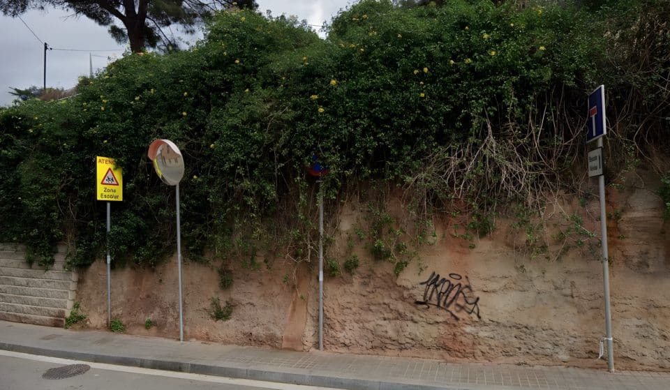 Barcelona busca salvar una calle nacida antes de los dinosaurios