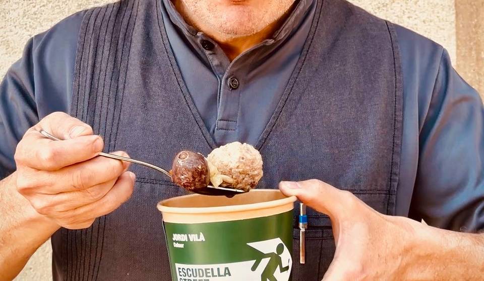Nace un yatekomo de escudella, la sopa catalana portátil