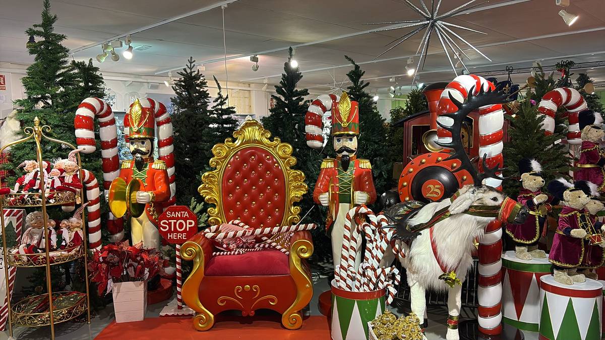 Así es la tienda de Navidad más grande del país