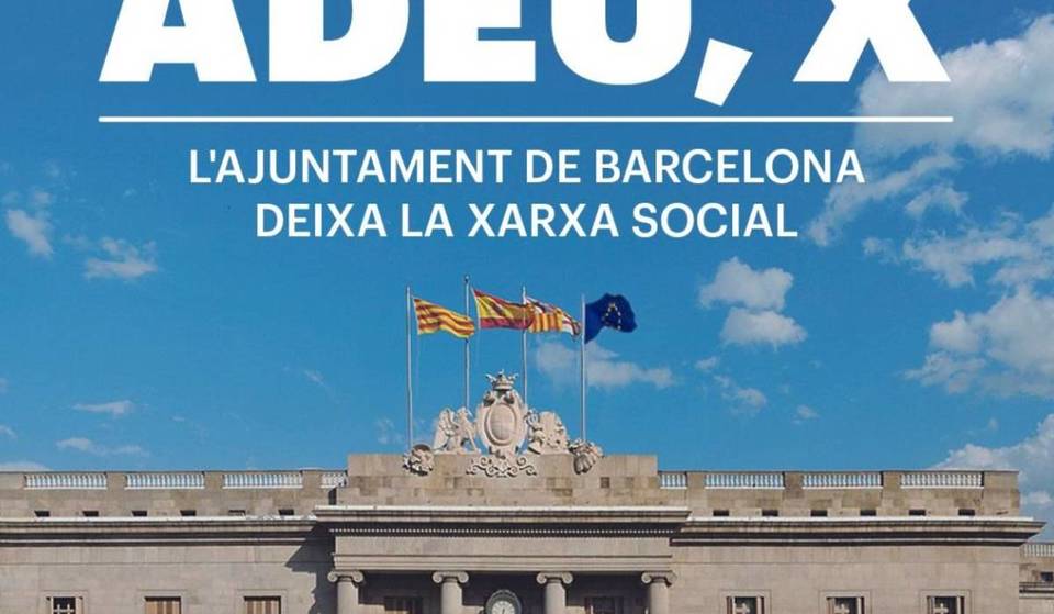 Barcelona, primera ciudad del país en abandonar X (Twitter), de Elon Musk