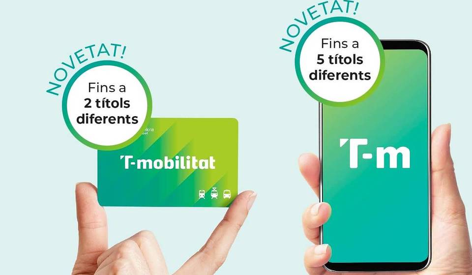 Novidades do T-Mobilitat: agora é possível carregar diferentes opções tarifárias num único cartão