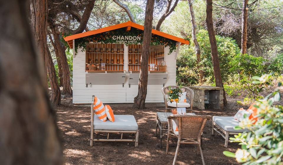 Chandon Secret Garden: un pequeño oasis al lado del mar