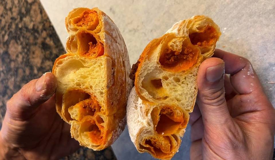 Así es el ensaïmattone, la mezcla de panettone y ensaimada nacido en Barcelona