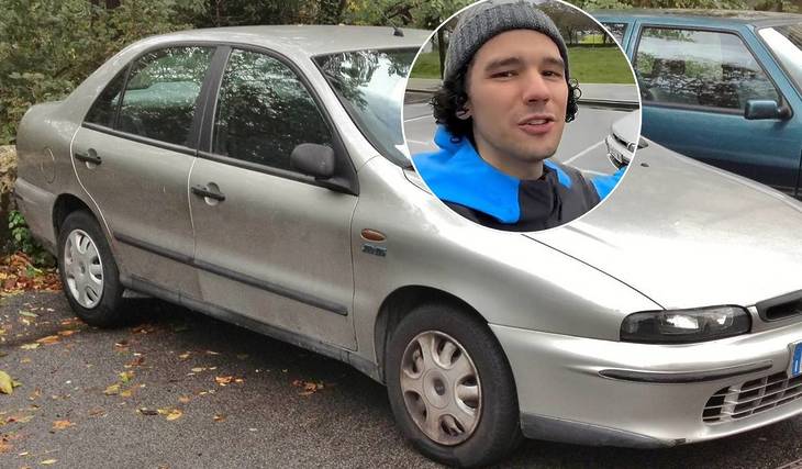 El joven que fue de Barcelona a Japón en un Fiat Marea del 98 lo vuelve a hacer: Fabio Belnome viajará en coche desde Alaska hasta la Patagonia