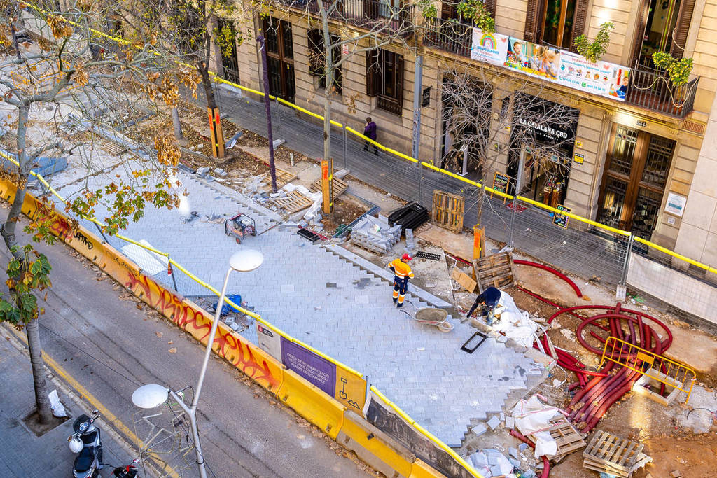 40 obras en Barcelona este verano: desde nuevas líneas de metro a reasfaltado de calles