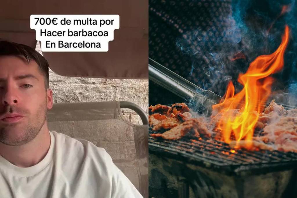 &#8220;I just wanted to barbecue&#8221;: fined €700 in Barcelona after a neighbor&#8217;s complaint