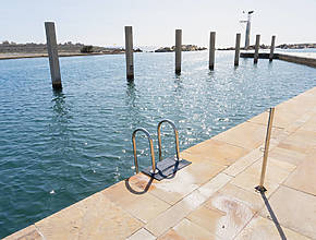 La mejor alternativa a las playas de Barcelona: piscinas marinas y sin agobios en el Fòrum de Barcelona
