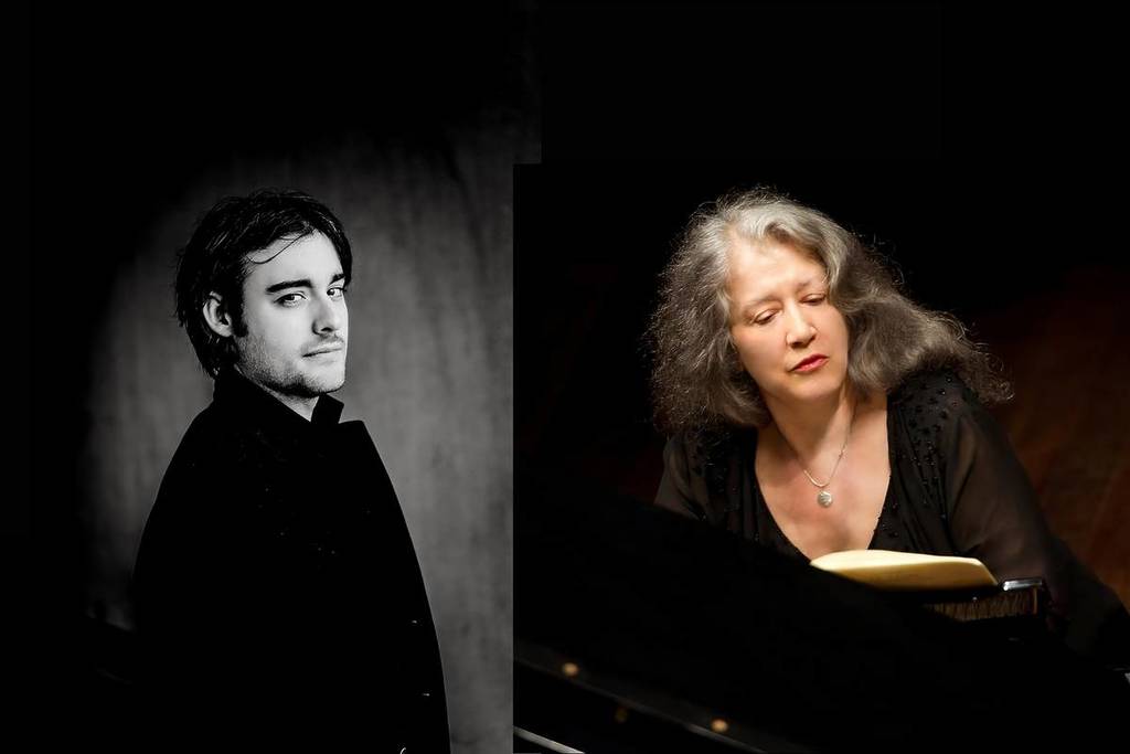 Martha Argerich y Alan Kwiek