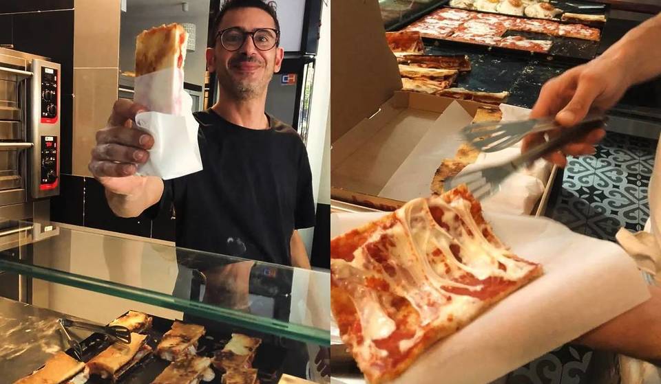 La pizza sarde typique est disponible dans ce restaurant de Barcelone : elle ne coûte que 2,50 euros.