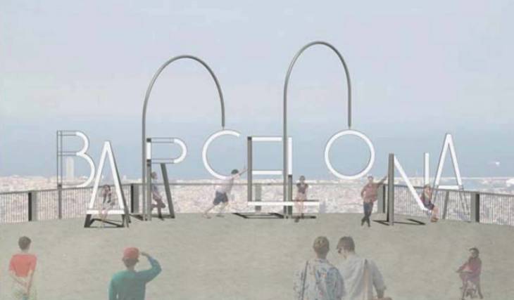 It&#8217;s not Hollywood, it&#8217;s Tibidabo: the park will have giant letters of &#8220;Barcelona&#8221; to crown its viewpoint