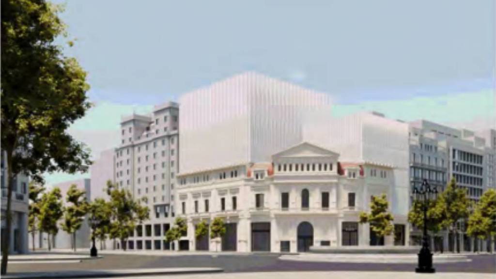 El antiguo cine Comedia tendrá 9 plantas más, tiendas y restaurantes: así será el Thyssen de Barcelona