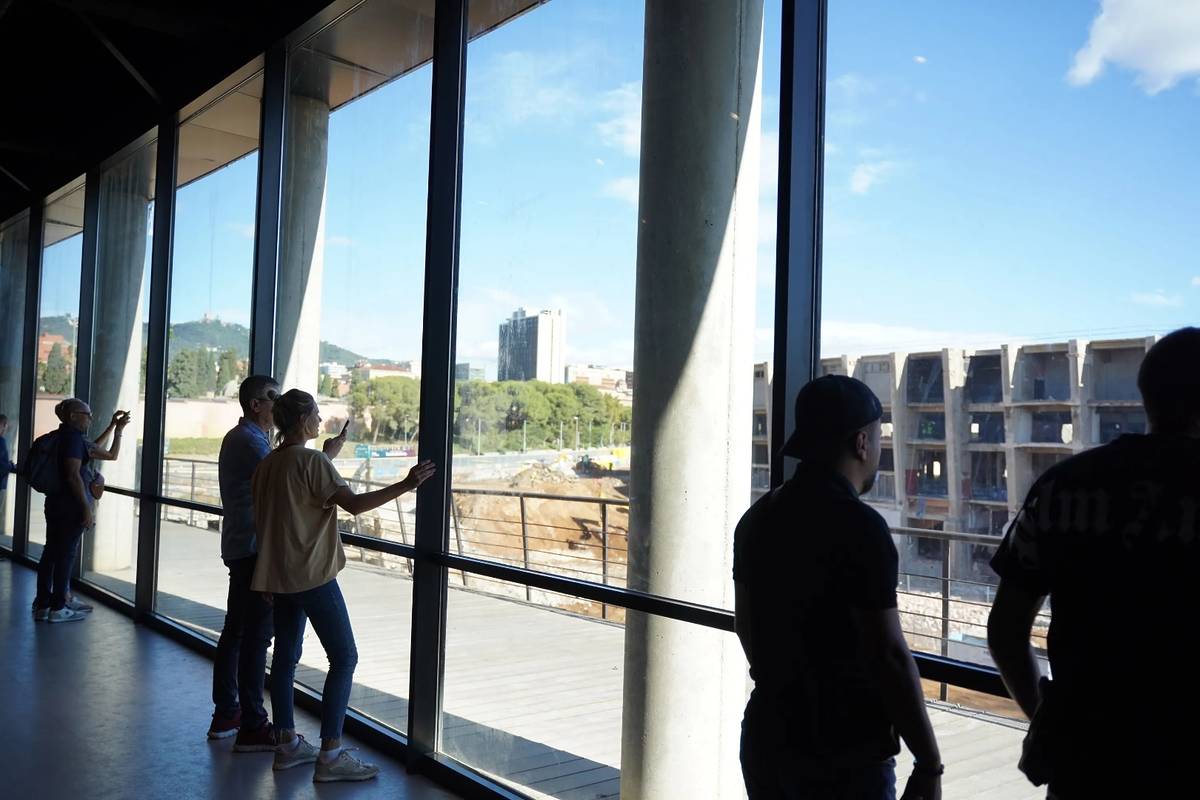 Mirador de las Obras del Spotify Camp Nou