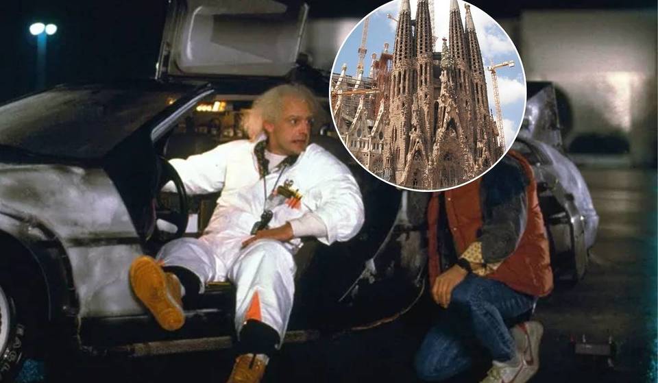 El DeLorean de Regreso al Futuro recorrerá Barcelona este martes: dónde encontrarlo