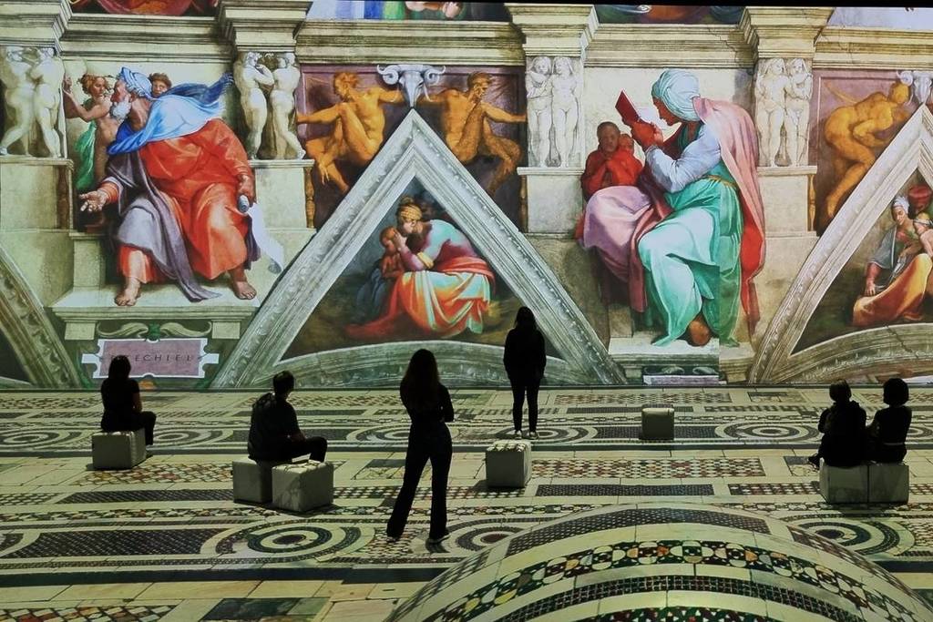 Leonardo Versus Michelangelo