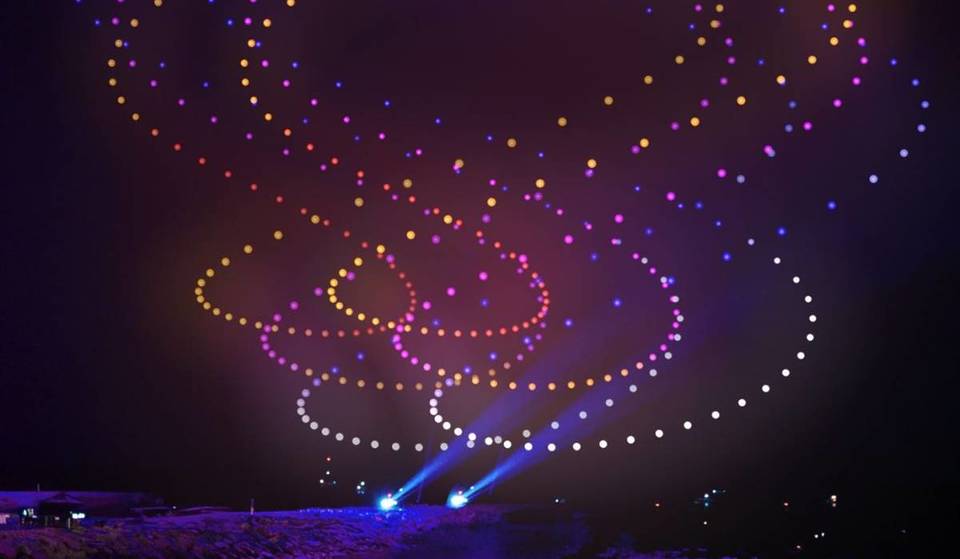 De show van 500 drones op het strand voor La Mercè 2025 is terug: het is maar één nacht te zien
