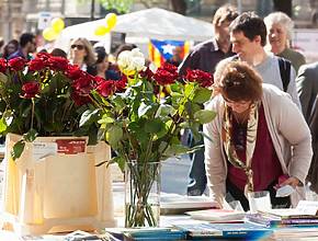 Guia completo do Sant Jordi 2026 em Barcelona: atividades, pontos de encontro, superquarteirão literário, portas abertas…