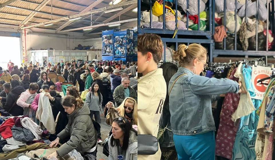 Der riesige Markt für Second-Hand-Kleidung zu 1 und 3 Euro kehrt nach Barcelona zurück: alle Termine des Mercat Circular