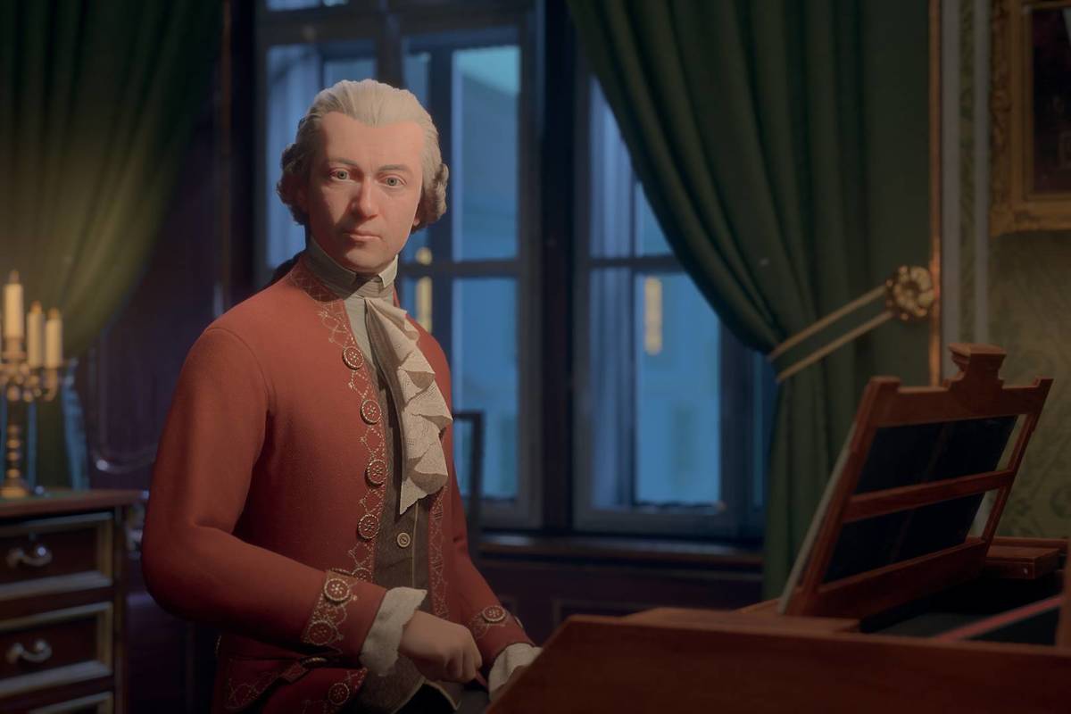 Mozart realidad virtual