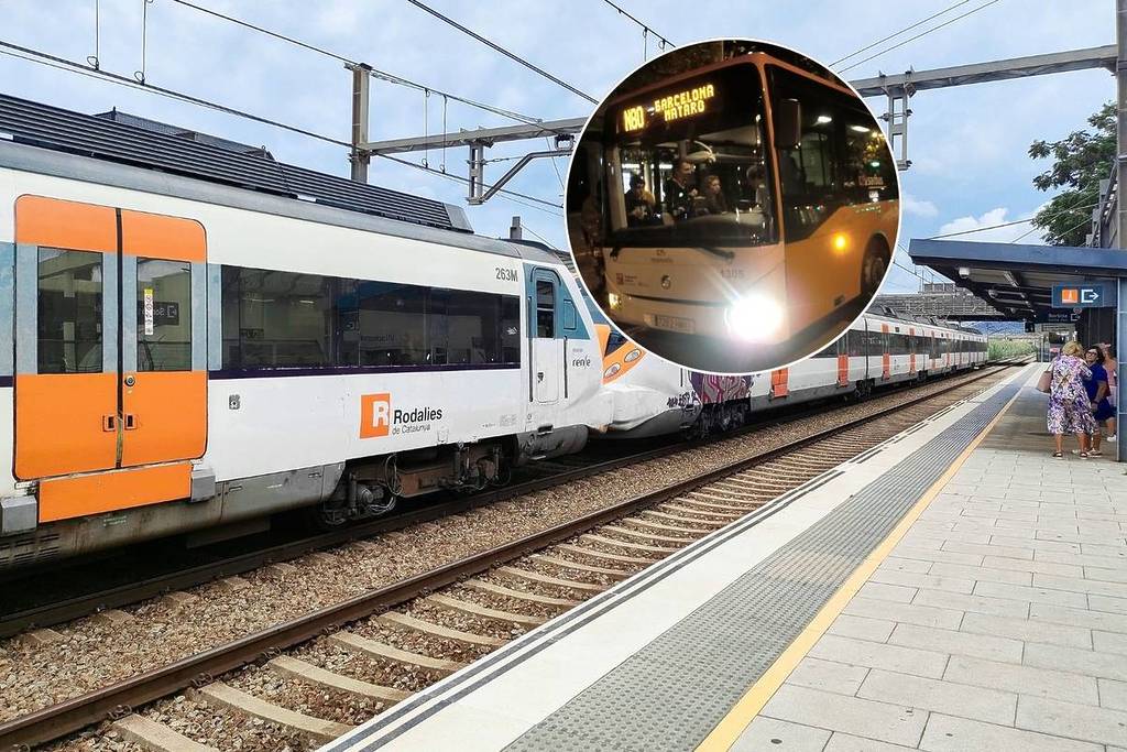 Massive Störungen auf der Rodalies-Linie R3: Wo die alternativen Renfe-Busse abfahren und wie die Fahrpläne für die Fahrt nach und von Barcelona aussehen: