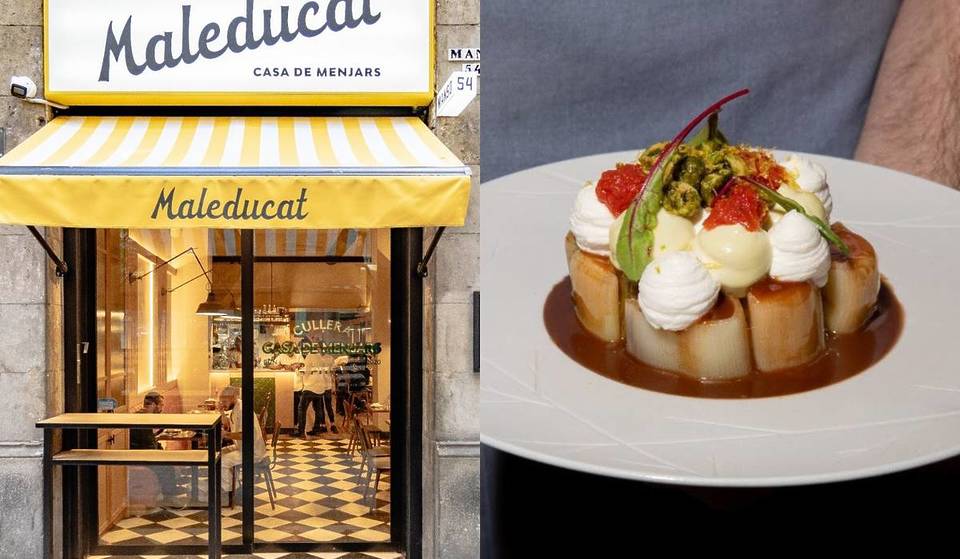 O restaurante de Barcelona que acaba de ser incluído no Guia Michelin: cozinha de mar e montanha &#8220;para quem se diverte&#8221;.