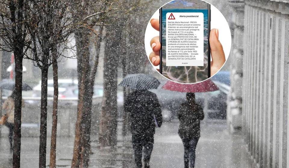 Alerta INUNCAT por lluvias torrenciales en Barcelona: los trenes cortados y las carreteras afectadas