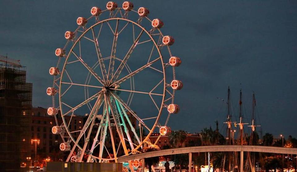 Todas las novedades de Nadal al Port 2025-2026: entrada gratis, 24.000m2, noria gigante, pista de hielo y paseos nocturnos en Golondrina