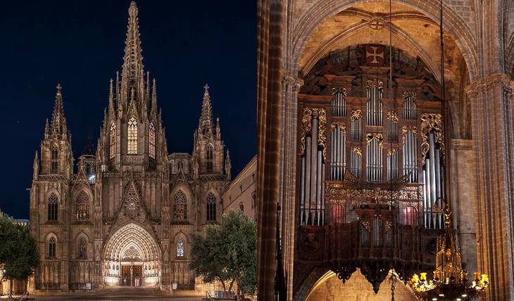 Concierto gratis en la Catedral de Barcelona: vuelve a sonar su órgano del siglo XVI este 19 de noviembre