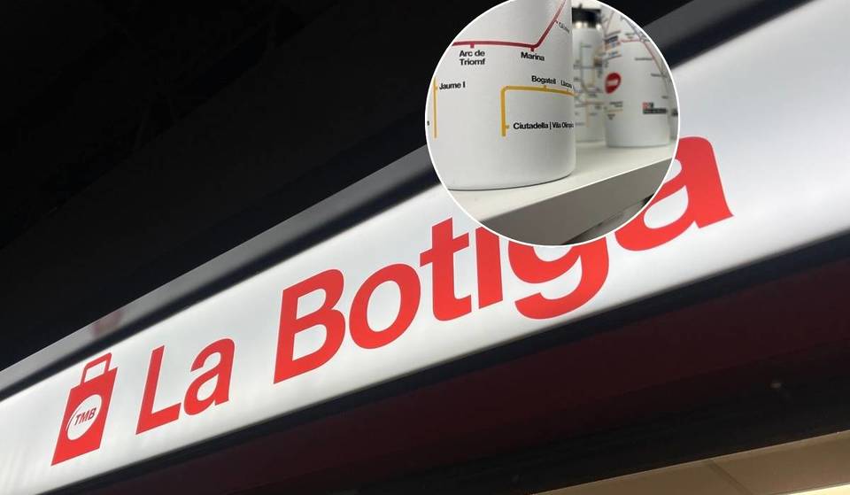 És la nova parada obligatòria del Metro de Barcelona: samarretes, tasses i més a la primera botiga oficial de TMB