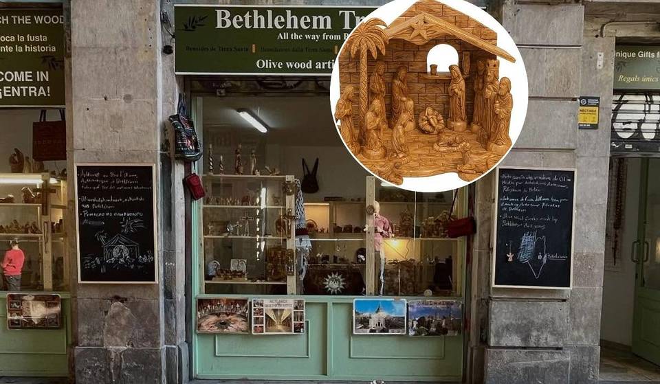 Een Palestijnse kerstfigurenwinkel verhuist vanwege het conflict van Bethlehem naar Barcelona: de winkel is 150 jaar oud, heeft 20 families in dienst en snijdt handgemaakte olijfhouten beeldjes.