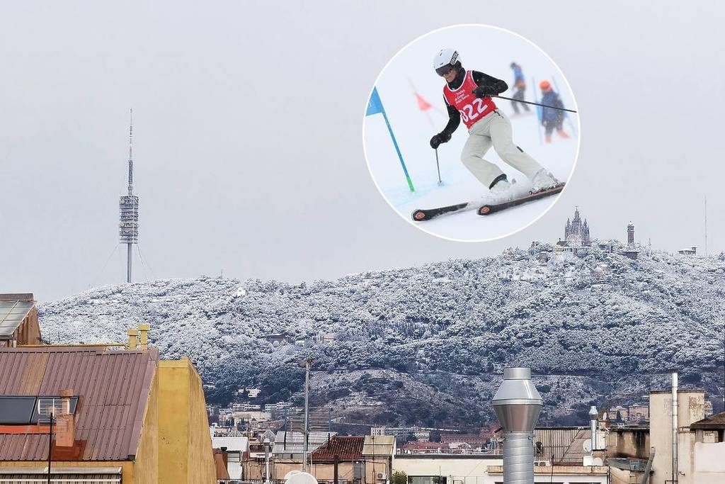 Barcelona tindrà una estació d’esquí a Collserola: 7 pistes i un telecadira amb vistes al mar per acollir els Jocs Olímpics d’Hivern