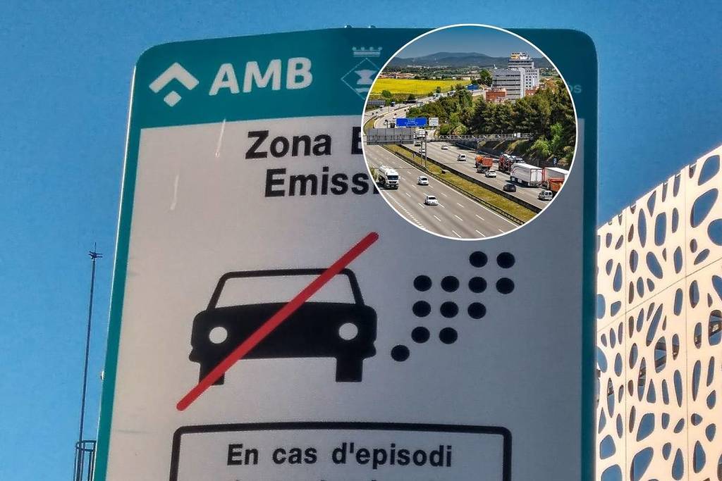 Suspendida la zona de Bajas Emisiones en Barcelona por el caos de Rodalies: cualquier vehículo puede entrar hoy en la ciudad