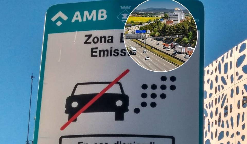 Suspendida la zona de Bajas Emisiones en Barcelona por el caos de Rodalies: cualquier vehículo puede entrar hoy en la ciudad