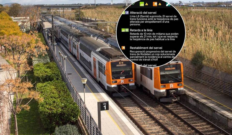 Guia de sobrevivência em Rodalies: todos os aplicativos e sites para acompanhar em tempo real os atrasos dos comboios