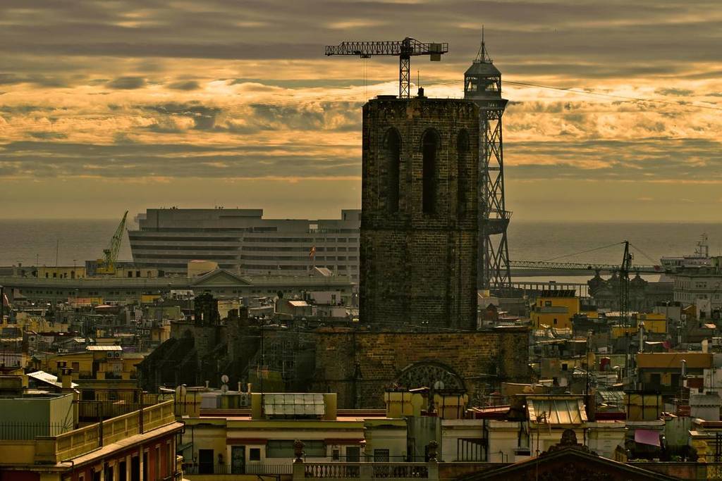 Santa Maria del Pi - campanario