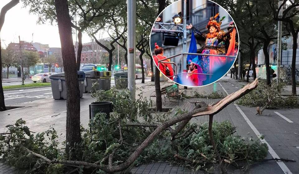 Adeus ao Carnaval devido à tempestade de vento em Barcelona: quando as atividades serão retomadas