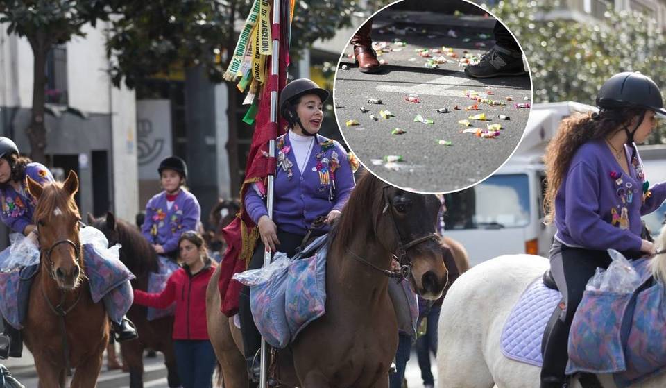 Lluvia de toneladas de caramelos en Barcelona por Sant Medir: todos los desfiles en los barrios de Gràcia, La Bordeta y Sarrià a partir de mañana