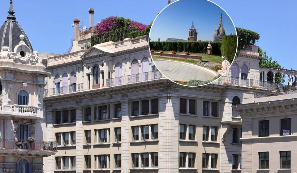 A casa do presidente da câmara que construiu a Via Laietana está à venda: um arranha-céus na própria Via com uma villa no terraço e a biblioteca original de Francesc Cambó.