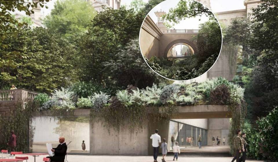 The MNAC will be twice as large: a new pavilion, 19,000 m² more exhibition space, and an underground tunnel providing access via Montjuïc