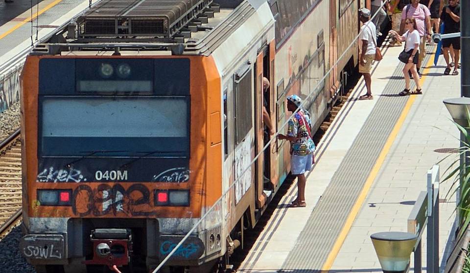 A partir desta segunda-feira: 3 meses de obras massivas no túnel do Garraf com menos comboios para Sitges e transbordo obrigatório em El Prat