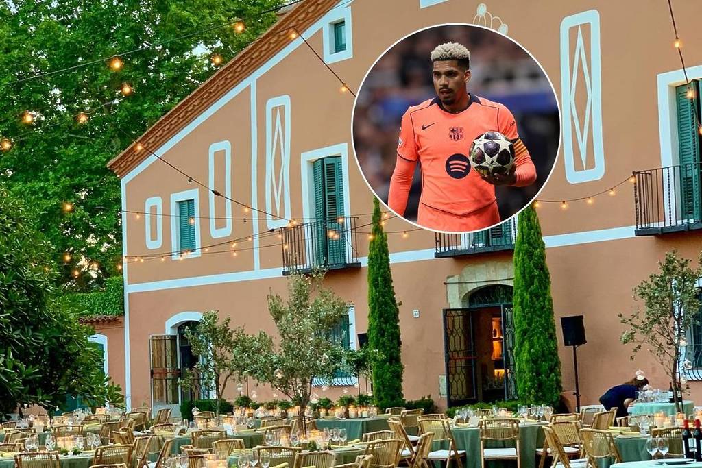 Just 30 minutes from Barcelona: the farmhouse with 2,000 m² of gardens at the foot of Collserola where Barça celebrated its last dinner to win La Liga.