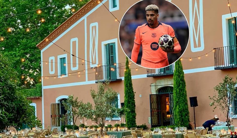 A apenas 30 minutos de Barcelona: a masia com jardins de 2.000 m² aos pés do Collserola, onde o Barça celebrou o seu último jantar para conquistar a Liga.