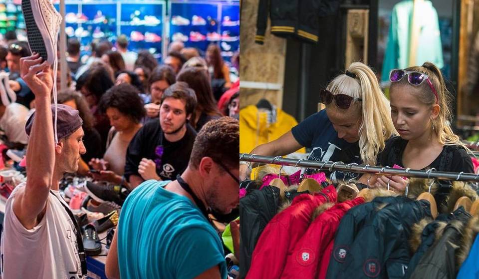 Merkkleding en -schoenen met kortingen tot wel 80%: dit weekend keert deze gigantische outlet terug naar Barcelona