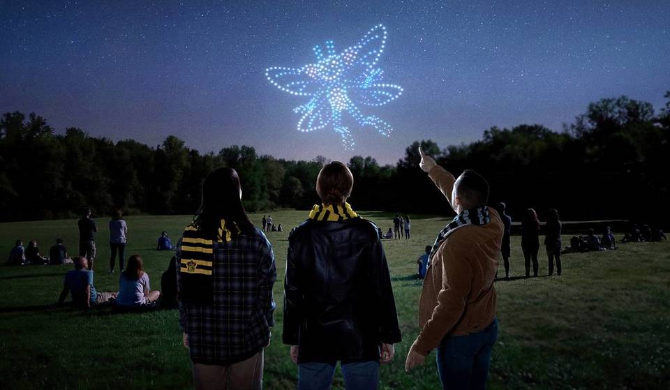 1200 drones vão iluminar o céu de Barcelona por apenas uma noite: informações e bilhetes para o DroneArt Show: Harry Potter™