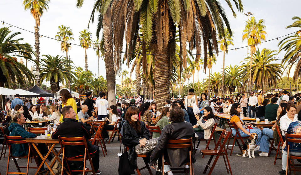 Torna el mercat gastronòmic davant del mar: més de 10 restaurants, un mercat d’artesania i tallers de cuina al Moll de la Fusta