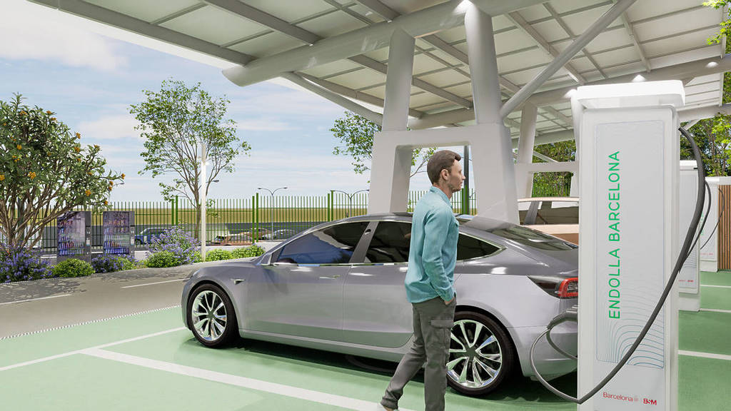 300 coches eléctricos al día cargados en 15 minutos: Barcelona tendrá su primera electrolinera ultra rápida