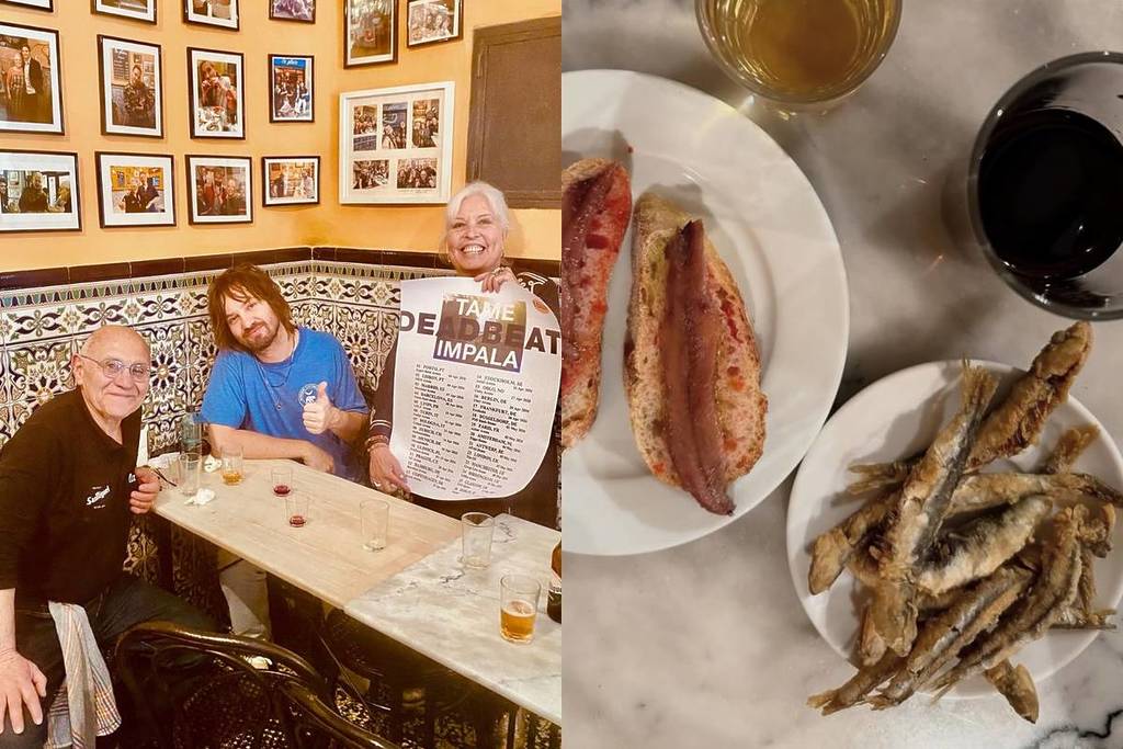 El bar de Barcelona tiene más de 80 años de historia y tapas a 3,50 euros: la banda Tame Impala volvió a comer allí esta semana