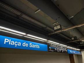 Adeus ao túnel de Sants durante 30 meses: as alternativas para ligar as linhas L1 e L5 na Plaça de Sants