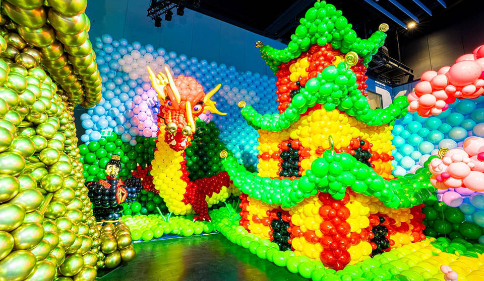 Balloon Story, a incrível exposição feita com 600 000 balões, chega a Barcelona: bilhetes já à venda