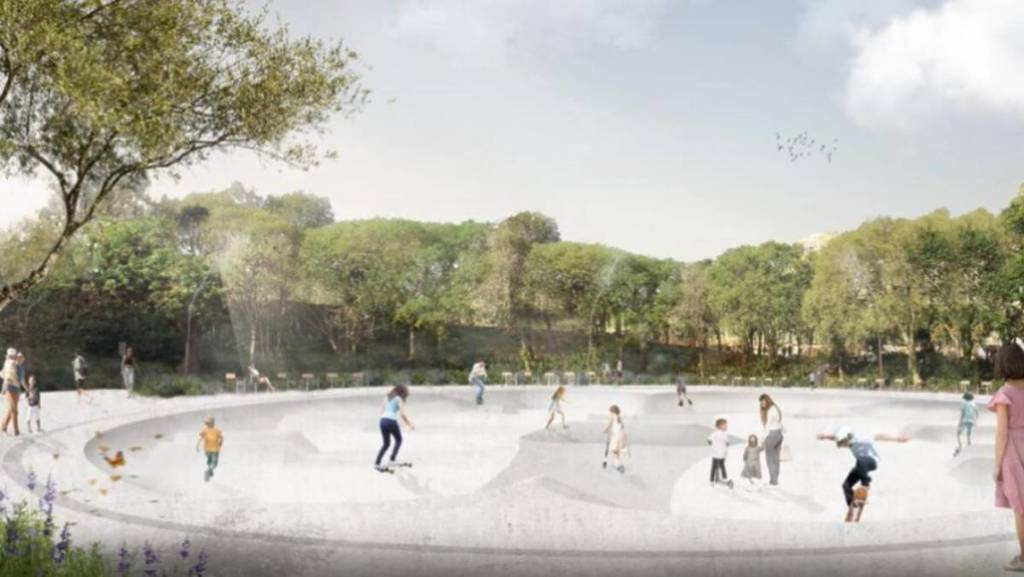 El Eixample estrenará en 2027 su primer gran circuito de patinaje y ocio activo: todos los detalles de la reforma de la plaza Pablo Neruda