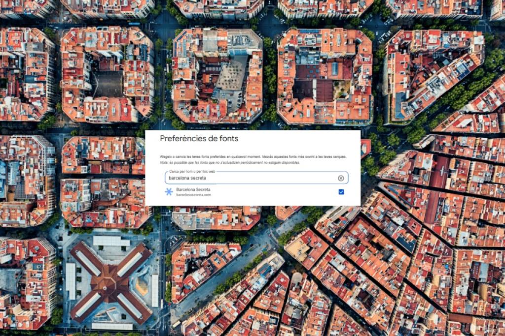 El truco de Google para que no te pierdas ningún plan en Barcelona: cómo convertir Barcelona Secreta en tu “fuente preferida” de información en un minuto